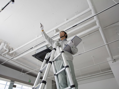 アスベスト調査コンサルタント業務 検体採取・検査・報告イメージ1