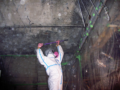 アスベスト撤去工事 申請・工事・処分イメージ1